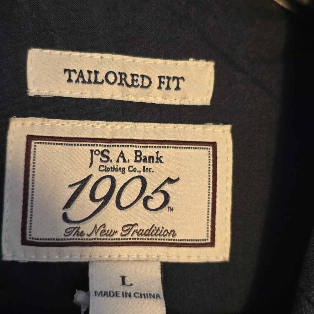 Jos. A. Bank 1905 Navy Blazer Men’s Large Tailored Fit NEW With Tags $199 Retail
